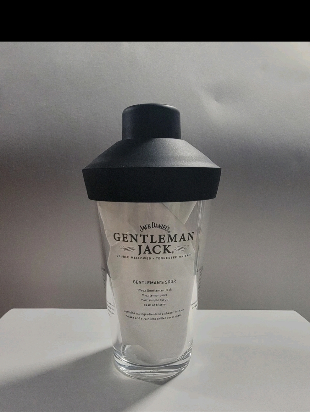 Jack Daniels Black Cocktail Shaker Nwot